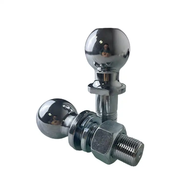 Custom trailer ball 2 inch 50mm forged electroplated trailer connector Custom trailer ball 2 inch 50mm forged electroplated trailer connector
