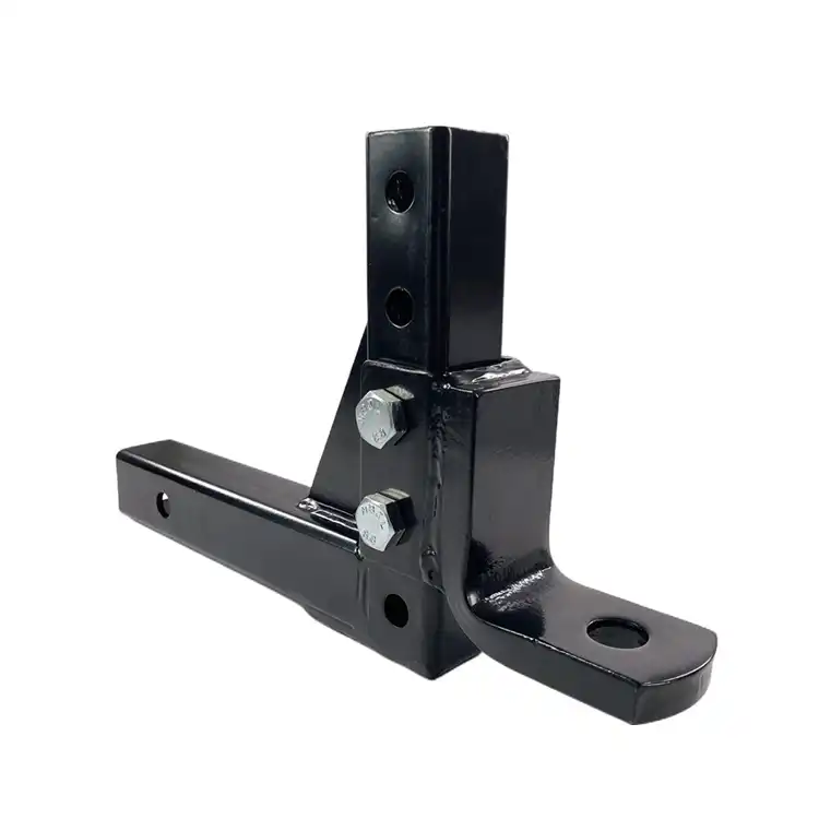 Adjustable tow arm adapter